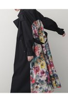 【ヒューエルミュージアム/hueLe Museum】の【STUMBLY】Back Printed Trench Coat ネイビー|ID:prp329100004509135