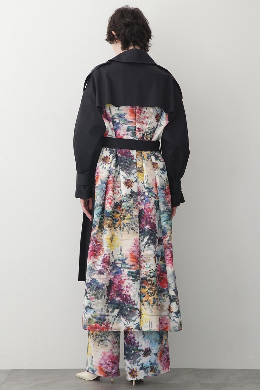【ヒューエルミュージアム/hueLe Museum】の【STUMBLY】Back Printed Trench Coat 人気、トレンドファッション・服の通販 founy(ファニー) 　ファッション　Fashion　レディースファッション　WOMEN　アウター　Coat Outerwear　コート　Coats　トレンチコート　Trench Coats　クラシック　Classic　スタンダード　Standard　バランス　Balance　ビッグ　Big　プリント　Print　リメイク　Remake　ロング　Long　other-5|ID: prp329100004509135 ipo3291000000031874514