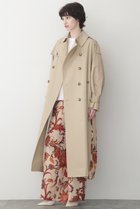 【ヒューエルミュージアム/hueLe Museum】の【STUMBLY】Back Printed Trench Coat ベージュ|ID:prp329100004509135