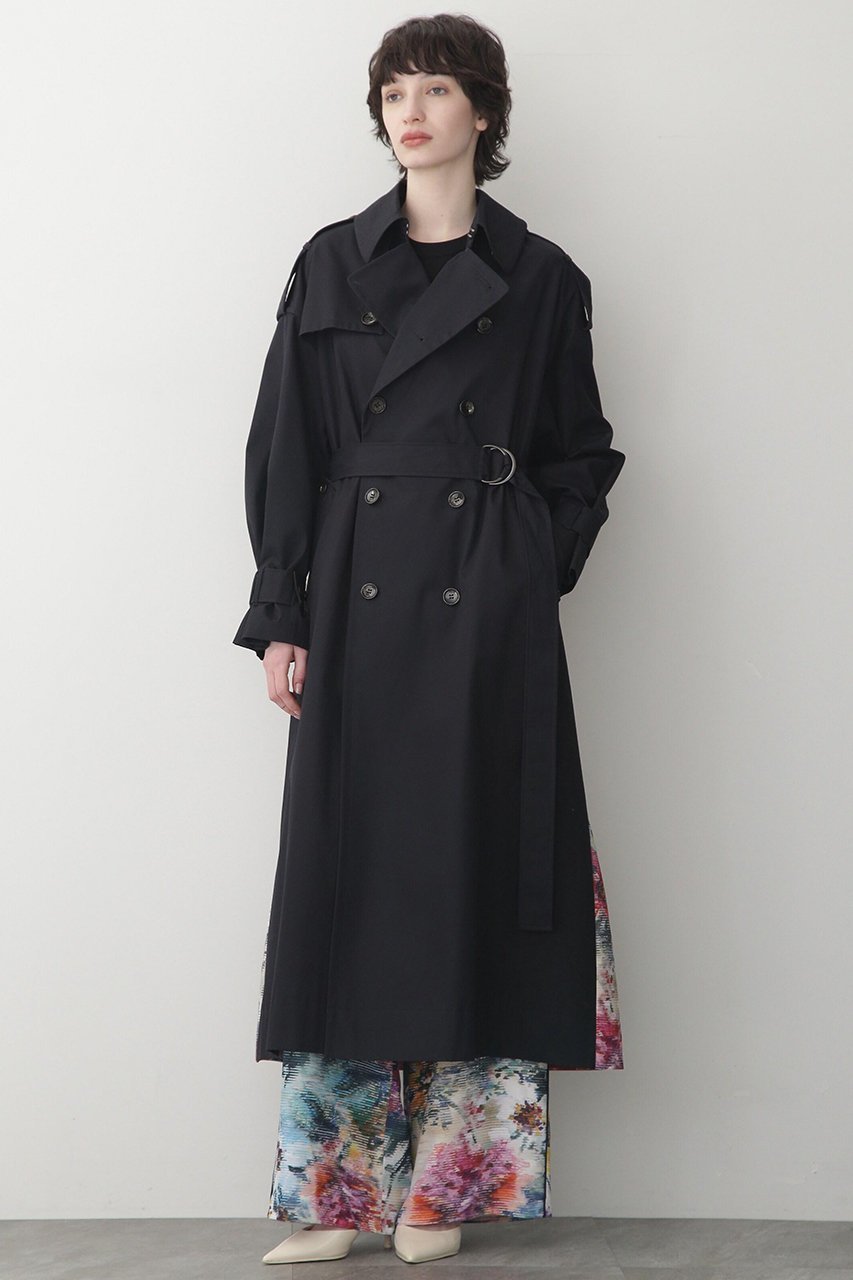 【ヒューエルミュージアム/hueLe Museum】の【STUMBLY】Back Printed Trench Coat 人気、トレンドファッション・服の通販 founy(ファニー) 　ファッション　Fashion　レディースファッション　Fashion for Women　アウター　Coat / Outerwear Collection　コート・ロングコート・ピーコート　Long Coats, Peacoats & More　トレンチコート / 春秋の定番アウター　Trench Coats　クラシック　Classic, Timeless Style　スタンダード　Standard, Basic　バランス　Balance, Style Balance　ビッグ　Big, Oversized　プリント　Print, Printed Pattern　リメイク　Remake, Reconstructed　ロング　Long, Long-Length　other-4|ID: prp329100004509135 ipo3291000000032937096