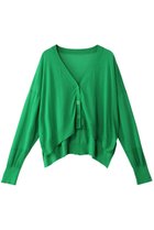 【キッドブルー/KID BLUE】の25サマーカーデトップス 人気、トレンドファッション・服の通販 founy(ファニー) ファッション Fashion レディースファッション Fashion for Women トップス・カットソー Cut & Sew Tops スリット Slit, Slit Detail パジャマ Pajamas, Sleepwear ベーシック Basic, Essential 夏 Summer 春 Spring S/S・春夏 SS, Spring/Summer, Warm Season thumbnail グリーン|ID: prp329100004509146 ipo3291000000032833193