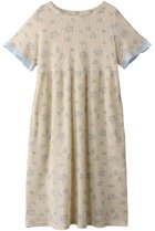 【キッドブルー/KID BLUE】の25ワッフルフラワーPtワンピース アイボリー|ID:prp329100004509147