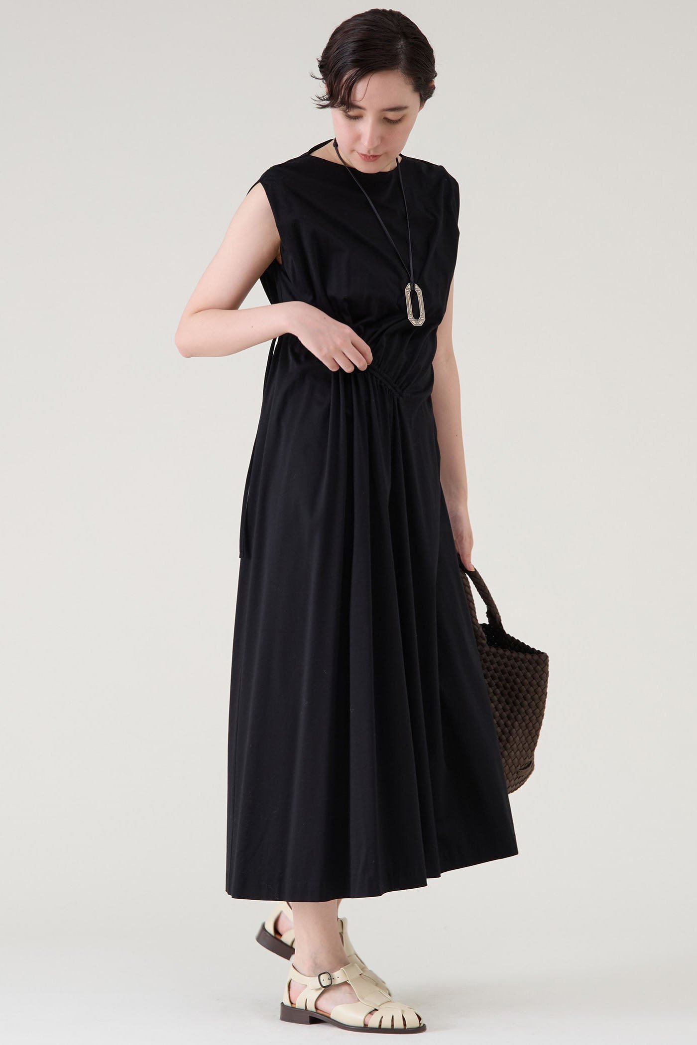 【マルティニーク/martinique】のスムースドレープワンピース 人気、トレンドファッション・服の通販 founy(ファニー) 　ファッション　Fashion　レディースファッション　Fashion for Women　ワンピース　Dresses　チュニック　Tunic Tops & Dresses　おすすめ　Recommended / Our Picks　チュニック　Tunic, Long Top　ドレープ　Drape, Draping Fabric　フェミニン　Feminine, Girly　ロング　Long, Long-Length　other-4|ID: prp329100004509151 ipo3291000000035747729