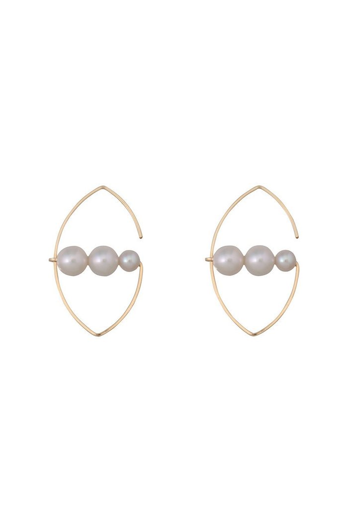 【ナチュラリジュエリ/NATURALI JEWELRY】のターナリー アーモンドパールピアス インテリア・キッズ・メンズ・レディースファッション・服の通販 founy(ファニー) https://founy.com/ ファッション Fashion レディースファッション WOMEN ジュエリー Jewelry リング Rings イヤリング Earrings イヤリング Earrings パール Pearl フェミニン Feminine モチーフ Motif |ID: prp329100004509158 ipo3291000000031836092