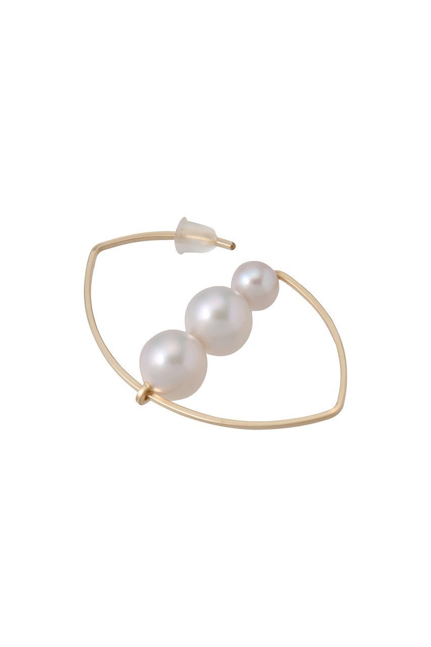 【ナチュラリジュエリ/NATURALI JEWELRY】のターナリー アーモンドパールピアス 人気、トレンドファッション・服の通販 founy(ファニー) 　ファッション　Fashion　レディースファッション　Fashion for Women　ジュエリー　Jewelry　ファッションリング　Fashion Rings　イヤリング・フープ・ドロップタイプ　Hoop, Drop & Clip Earrings　イヤリング　Earrings　パール　Pearl, Pearl Accent　フェミニン　Feminine, Girly　モチーフ　Motif, Design Theme　other-4|ID: prp329100004509158 ipo3291000000035763964