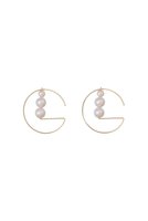 【ナチュラリジュエリ/NATURALI JEWELRY】のターナリー サークルパールピアス 人気、トレンドファッション・服の通販 founy(ファニー) ファッション Fashion レディースファッション WOMEN ジュエリー Jewelry リング Rings イヤリング Earrings イヤリング Earrings サークル Circle パール Pearl フェミニン Feminine モチーフ Motif リュクス Luxe |ID:prp329100004509159