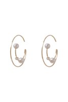 【ナチュラリジュエリ/NATURALI JEWELRY】のアークハーフフープピアス 人気、トレンドファッション・服の通販 founy(ファニー) ファッション Fashion レディースファッション WOMEN ジュエリー Jewelry リング Rings イヤリング Earrings おすすめ Recommend イヤリング Earrings パール Pearl ブレスレット Bracelet モチーフ Motif |ID:prp329100004509162