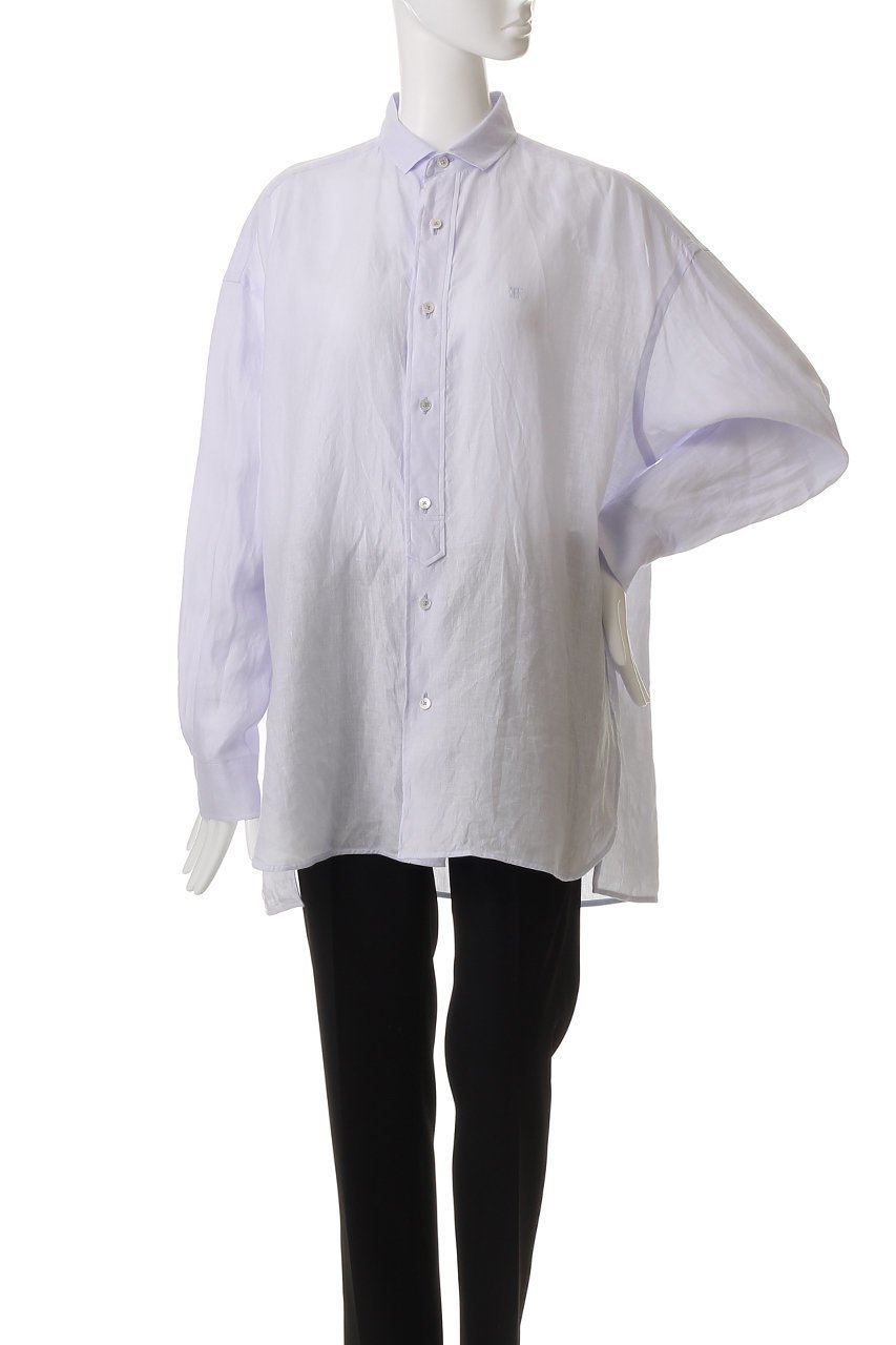 【エリオポール/heliopole】の【TICCA】リネンビッグシャツ 人気、トレンドファッション・服の通販 founy(ファニー) 　ファッション　Fashion　レディースファッション　Fashion for Women　トップス・カットソー　Cut & Sew Tops　シャツ・ブラウス・オフィスカジュアル　Elegant Blouses & Button-Ups　スリーブ　Sleeve, Long Sleeve / Short Sleeve　ビッグ　Big, Oversized　ロング　Long, Long-Length　other-2|ID: prp329100004509170 ipo3291000000035440629