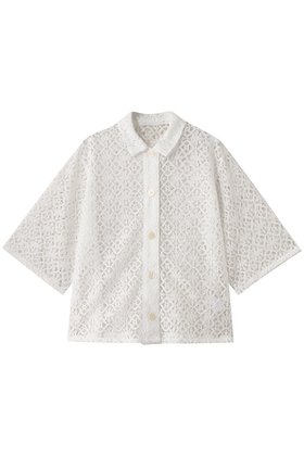 【エリオポール/heliopole】 レースキューバシャツ人気、トレンドファッション・服の通販 founy(ファニー) ファッション Fashion レディースファッション Ladies' Fashion Online トップス・カットソー Tops/Tshirt シャツ/ブラウス Shirts/Blouses インナー Inner ショート Short シンプル Simple スリーブ Sleeve ボトム Bottom レース Race 再入荷 Restock/Back In Stock/Re Arrival |ID:prp329100004509171
