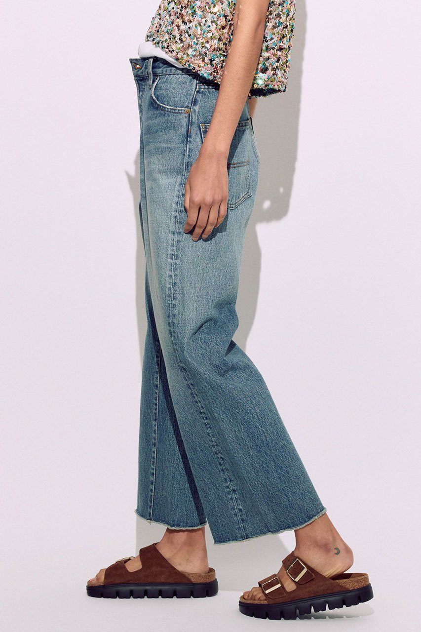 【ブリル/BRILL】のストレートデニム 人気、トレンドファッション・服の通販 founy(ファニー) 　ファッション　Fashion　レディースファッション　WOMEN　パンツ　Pants　デニムパンツ　Denim Pants　ストレート　Straight　デニム　Denim　リメイク　Remake　ヴィンテージ　Vintage　other-2|ID: prp329100004509180 ipo3291000000031836343
