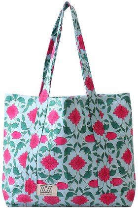 【エスゼット ブロックプリント/SZ Blockprints】 LISBON コットンスモールトートバッグ人気、トレンドファッション・服の通販 founy(ファニー) ファッション Fashion レディースファッション Fashion for Women バッグ Bags |ID:prp329100004509184