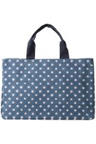 【エスゼット ブロックプリント/SZ Blockprints】のPOLKA DOT ショッパーバッグ 大人の最旬トレンドファッション＆コーディネート founy(ファウニー) ファッション Fashion レディースファッション Fashion for Women バッグ Bags ドット Polka Dot, Dot Pattern プリント Print, Printed Pattern thumbnail ネイビー|ID: prp329100004509185 ipo3291000000036926563