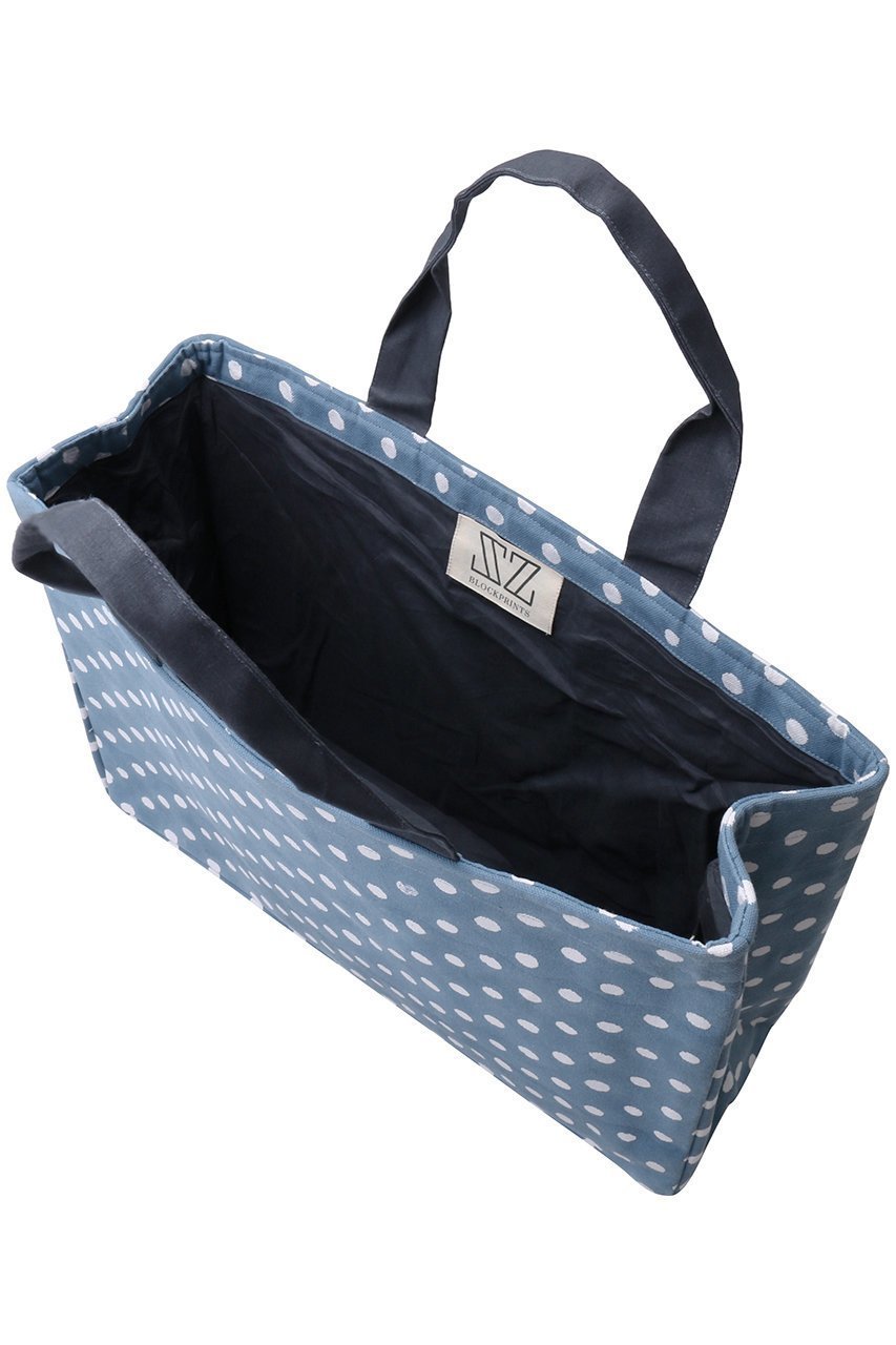 【エスゼット ブロックプリント/SZ Blockprints】のPOLKA DOT ショッパーバッグ 大人の最旬トレンドファッション＆コーディネート founy(ファウニー) 　ファッション　Fashion　レディースファッション　Fashion for Women　バッグ　Bags　ドット　Polka Dot, Dot Pattern　プリント　Print, Printed Pattern　other-6|ID: prp329100004509185 ipo3291000000036926574
