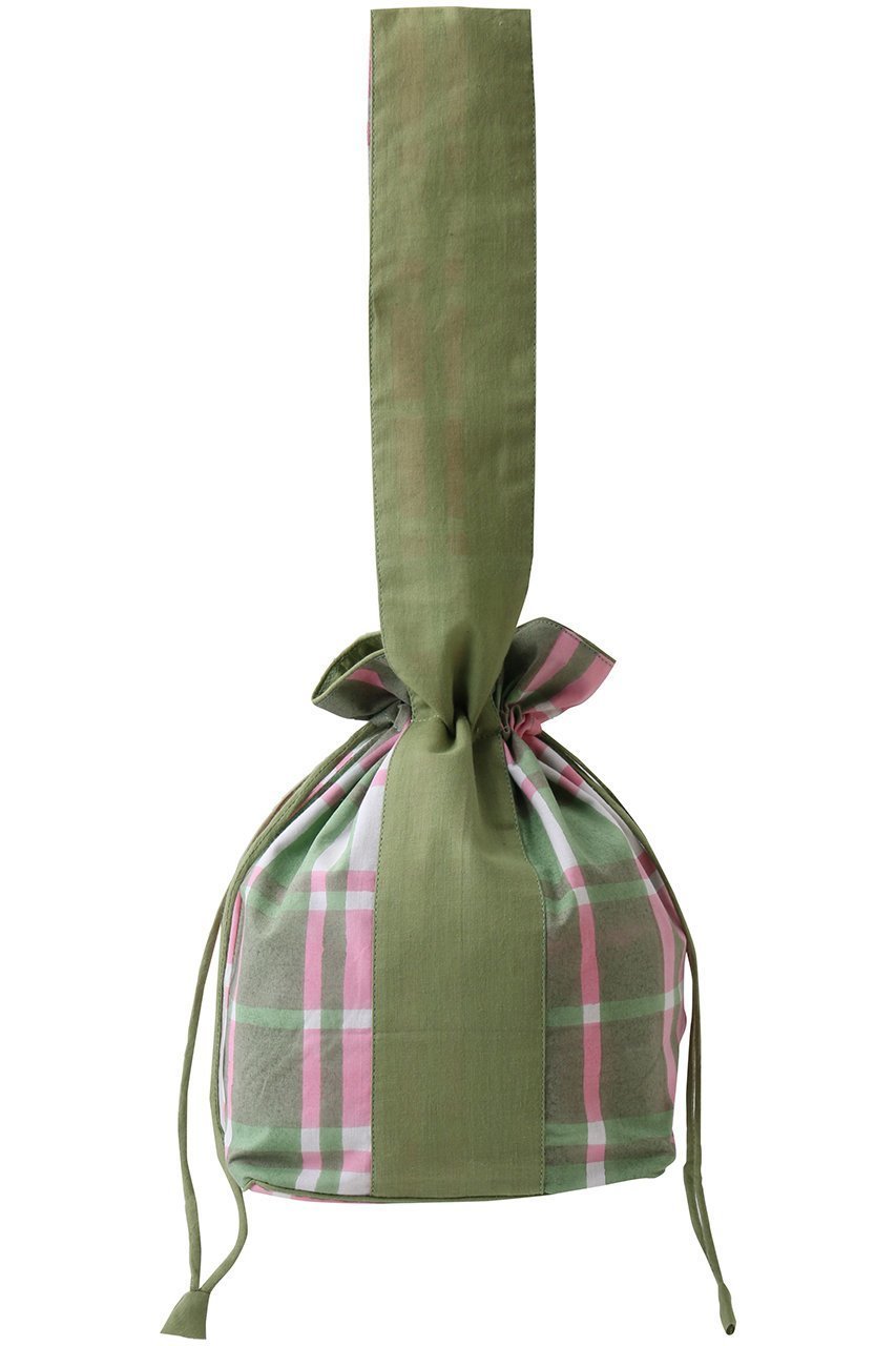 【エスゼット ブロックプリント/SZ Blockprints】のTARTAN ダンプリングバッグ 人気、トレンドファッション・服の通販 founy(ファニー) 　ファッション　Fashion　レディースファッション　Fashion for Women　バッグ　Bags　ギャザー　Gathered, Ruffled　チェック　Check, Plaid, Tartan　フェミニン　Feminine, Girly　プリント　Print, Printed Pattern　再入荷　Restock / Back in Stock　旅行　Travel　other-4|ID: prp329100004509187 ipo3291000000035318657