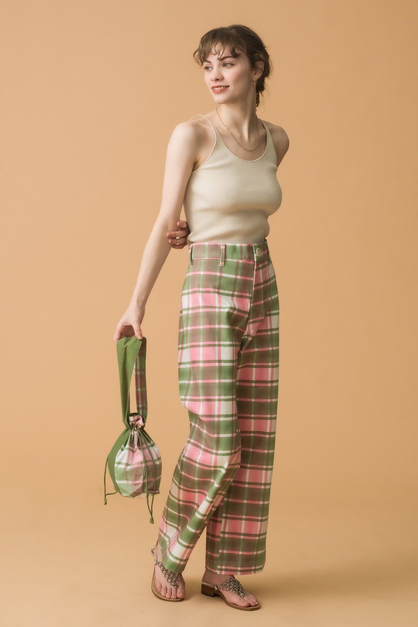 【エスゼット ブロックプリント/SZ Blockprints】のTARTAN ダンプリングバッグ 人気、トレンドファッション・服の通販 founy(ファニー) 　ファッション　Fashion　レディースファッション　Fashion for Women　バッグ　Bags　ギャザー　Gathered, Ruffled　チェック　Check, Plaid, Tartan　フェミニン　Feminine, Girly　プリント　Print, Printed Pattern　旅行　Travel　other-2|ID: prp329100004509187 ipo3291000000036024633