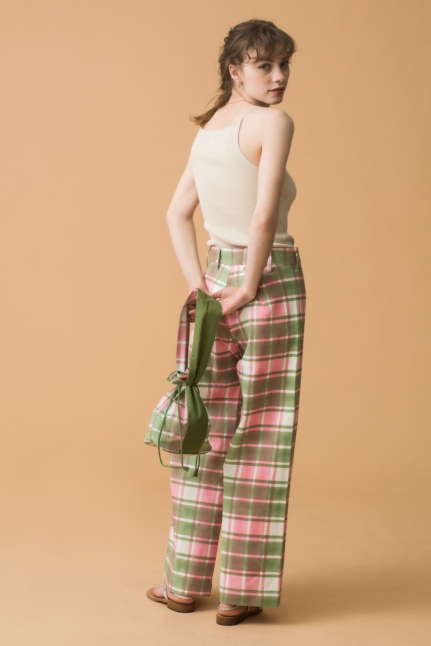 【エスゼット ブロックプリント/SZ Blockprints】のTARTAN ダンプリングバッグ 人気、トレンドファッション・服の通販 founy(ファニー) 　ファッション　Fashion　レディースファッション　Fashion for Women　バッグ　Bags　ギャザー　Gathered, Ruffled　チェック　Check, Plaid, Tartan　フェミニン　Feminine, Girly　プリント　Print, Printed Pattern　旅行　Travel　other-7|ID: prp329100004509187 ipo3291000000036024642