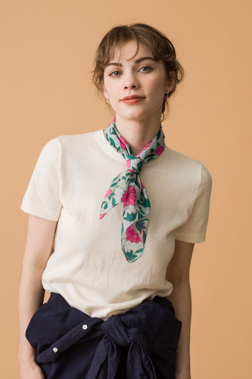 【エスゼット ブロックプリント/SZ Blockprints】のSILK SCARF シルクスカーフ 人気、トレンドファッション・服の通販 founy(ファニー) 　ファッション　Fashion　レディースファッション　Fashion for Women　ストール　Soft & Warm Scarves　マフラー・スヌード / 冬小物の定番　Scarves & Mufflers　シルク　Silk, 100% Silk　スカーフ　Scarf, Neckwear　ストール　Stole, Wrap　プリント　Print, Printed Pattern　マフラー　Scarf, Muffler　ラグジュアリー　Luxury, Elegant　other-6|ID: prp329100004509188 ipo3291000000032801194