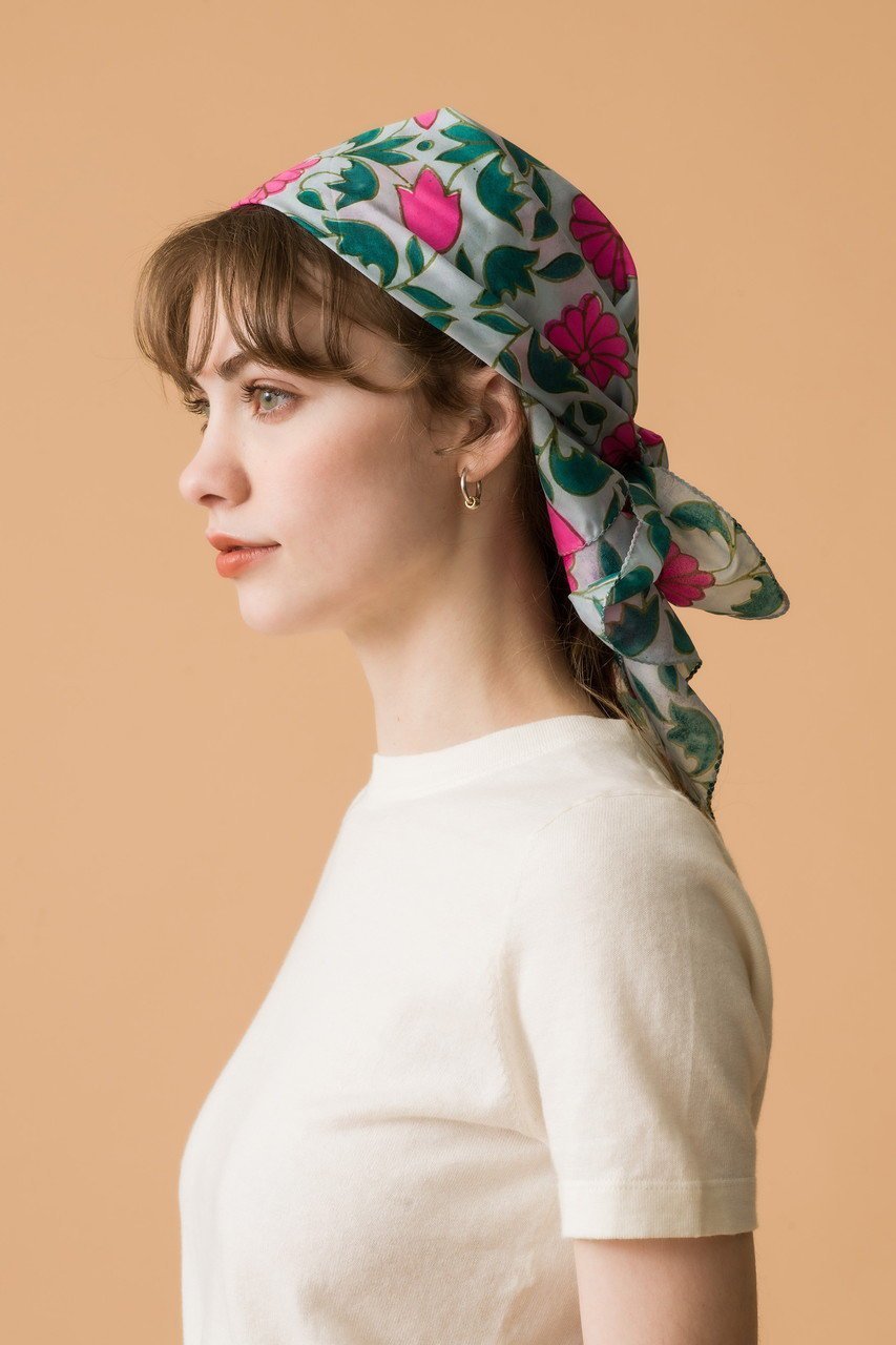 【エスゼット ブロックプリント/SZ Blockprints】のSILK SCARF シルクスカーフ 人気、トレンドファッション・服の通販 founy(ファニー) 　ファッション　Fashion　レディースファッション　Fashion for Women　ストール　Soft & Warm Scarves　マフラー・スヌード / 冬小物の定番　Scarves & Mufflers　シルク　Silk, 100% Silk　スカーフ　Scarf, Neckwear　ストール　Stole, Wrap　プリント　Print, Printed Pattern　マフラー　Scarf, Muffler　ラグジュアリー　Luxury, Elegant　other-8|ID: prp329100004509188 ipo3291000000032801196