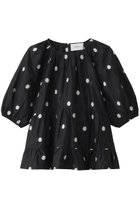 【マーレット/MERLETTE】のBOW ラウンドヨーク切替 ティアードブラウス ブラック|ID: prp329100004509189 ipo3291000000032904956