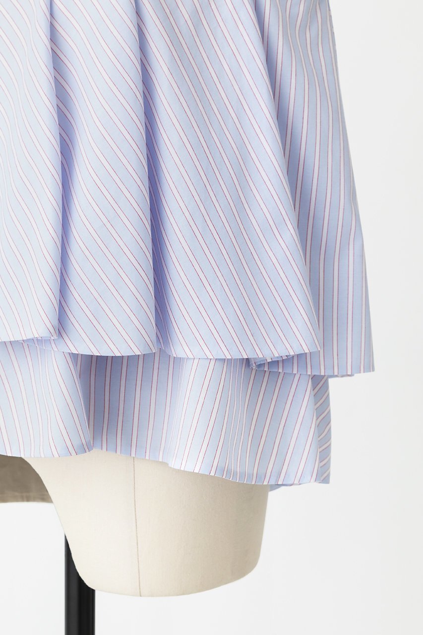 【オーヴィル/EAUVIRE】のクロップドフレアブラウス 人気、トレンドファッション・服の通販 founy(ファニー) 　ファッション　Fashion　レディースファッション　Fashion for Women　トップス・カットソー　Cut & Sew Tops　キャミソール&ノースリーブ　Camisoles & Sleeveless Tops　シャツ・ブラウス・オフィスカジュアル　Elegant Blouses & Button-Ups　ノースリーブ　Sleeveless, No-Sleeve　フレア　Flare, Flared　other-6|ID: prp329100004509195 ipo3291000000032811131