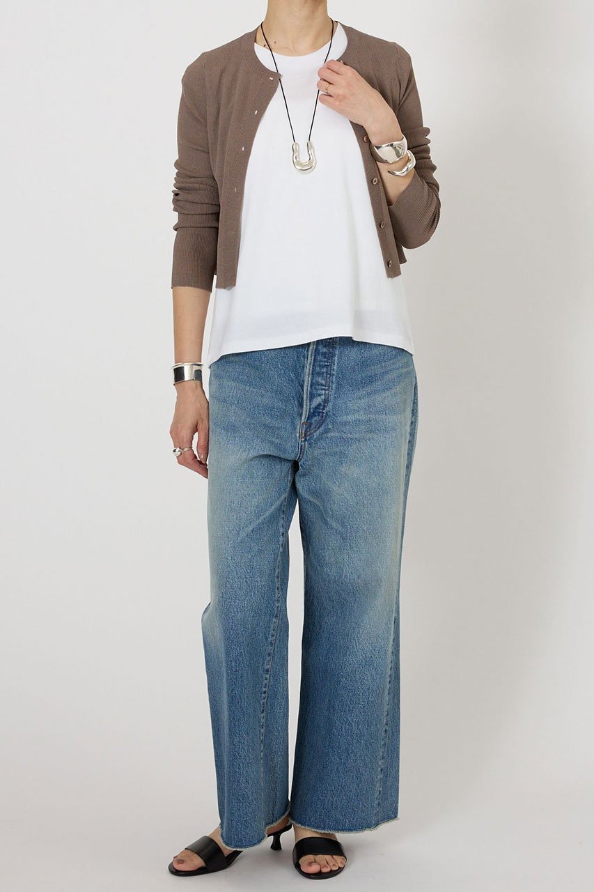 【ブリル/BRILL】のシルクショートリブカーディガン 人気、トレンドファッション・服の通販 founy(ファニー) 　ファッション　Fashion　レディースファッション　Fashion for Women　トップス・カットソー　Cut & Sew Tops　ニット　Knit Tops & Sweaters　カーディガン・羽織り　Layered Style Cardigans　おすすめ　Recommended / Our Picks　エレガント 上品　Elegant　カーディガン　Cardigan, Knitwear　ショート　Short, Short Length　再入荷　Restock / Back in Stock　other-4|ID: prp329100004509198 ipo3291000000035830524