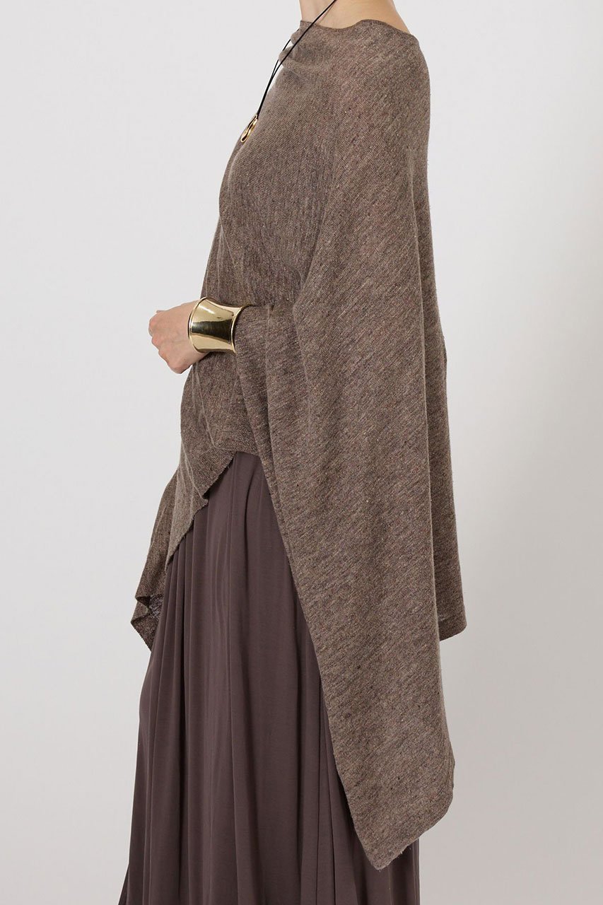 【ブリル/BRILL】のリネンポンチョ 人気、トレンドファッション・服の通販 founy(ファニー) 　ファッション　Fashion　レディースファッション　WOMEN　トップス・カットソー　Tops/Tshirt　ニット　Knit Tops　プルオーバー　Pullover　フレンチ　French　リネン　Linen　夏　Summer　other-5|ID: prp329100004509200 ipo3291000000031836508