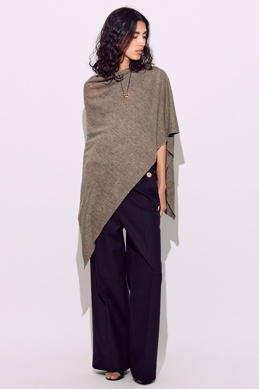 【ブリル/BRILL】のリネンポンチョ 人気、トレンドファッション・服の通販 founy(ファニー) 　ファッション　Fashion　レディースファッション　WOMEN　トップス・カットソー　Tops/Tshirt　ニット　Knit Tops　プルオーバー　Pullover　フレンチ　French　リネン　Linen　夏　Summer　other-7|ID: prp329100004509200 ipo3291000000031836510