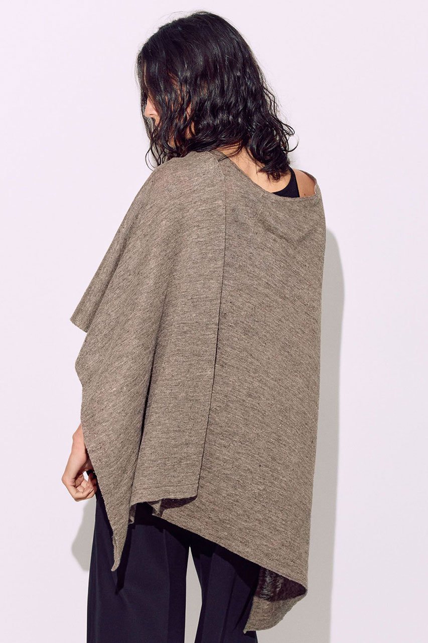 【ブリル/BRILL】のリネンポンチョ 人気、トレンドファッション・服の通販 founy(ファニー) 　ファッション　Fashion　レディースファッション　Fashion for Women　トップス・カットソー　Cut & Sew Tops　ニット　Knit Tops & Sweaters　カジュアルプルオーバー・ニットトップス　Pullovers & Knit Tops / Casual Pullovers　フレンチ　French, French Style　リネン　Linen, Linen Fabric　夏　Summer　other-3|ID: prp329100004509200 ipo3291000000032811191