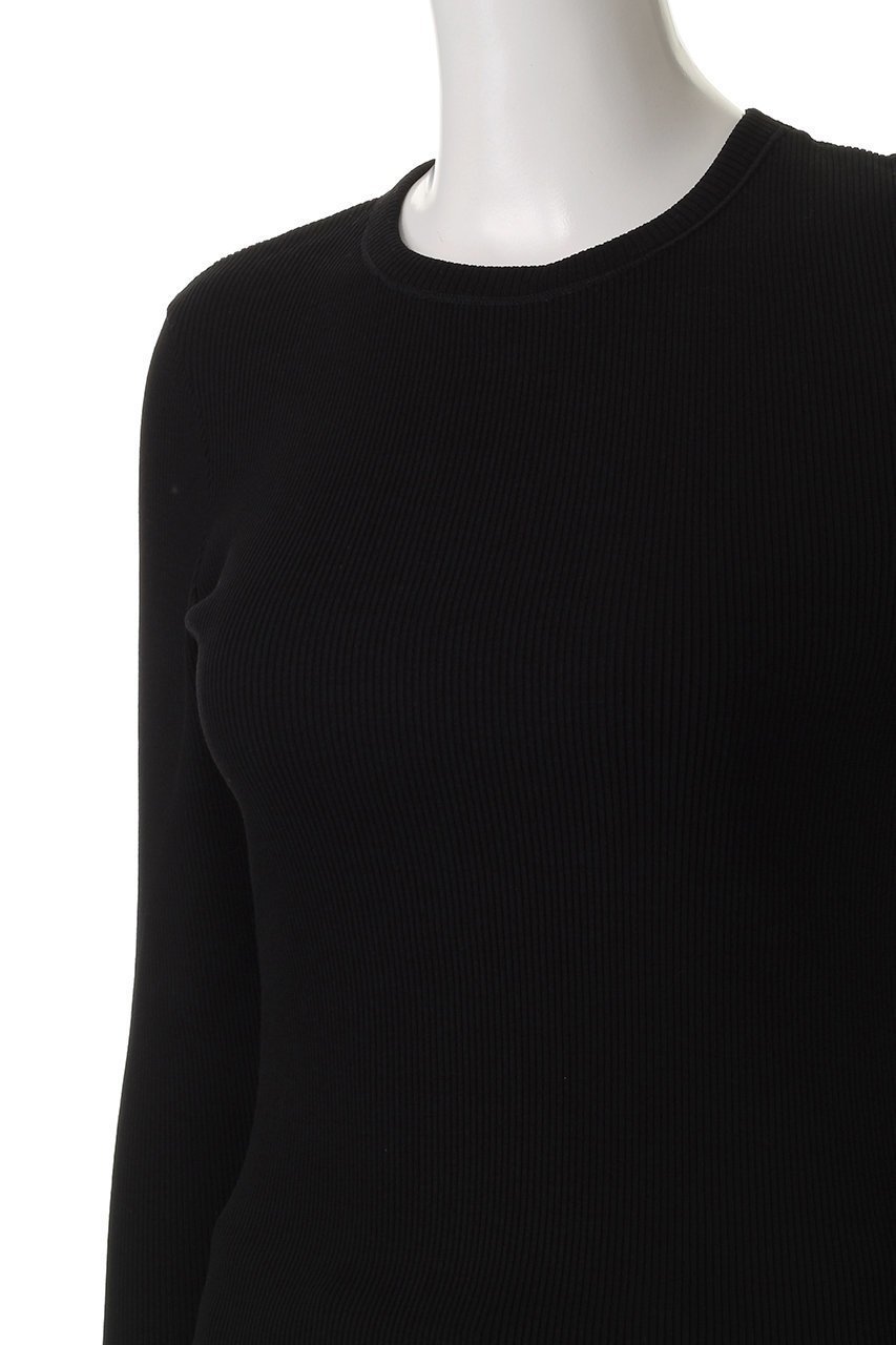 【グッド ピープル グッド ステッチング グッド プロダクト/GOOD PEOPLE GOOD STITCHING GOOD PRODUCT】のクルーネック ロングスリーブプルオーバー 人気、トレンドファッション・服の通販 founy(ファニー) 　ファッション　Fashion　レディースファッション　Fashion for Women　トップス・カットソー　Cut & Sew Tops　ニット　Knit Tops & Sweaters　カジュアルプルオーバー・ニットトップス　Pullovers & Knit Tops / Casual Pullovers　ストレッチ　Stretch, Stretchy Fabric　スリット　Slit, Slit Detail　トレンド　Trend, Trending Now　other-5|ID: prp329100004509202 ipo3291000000032921554