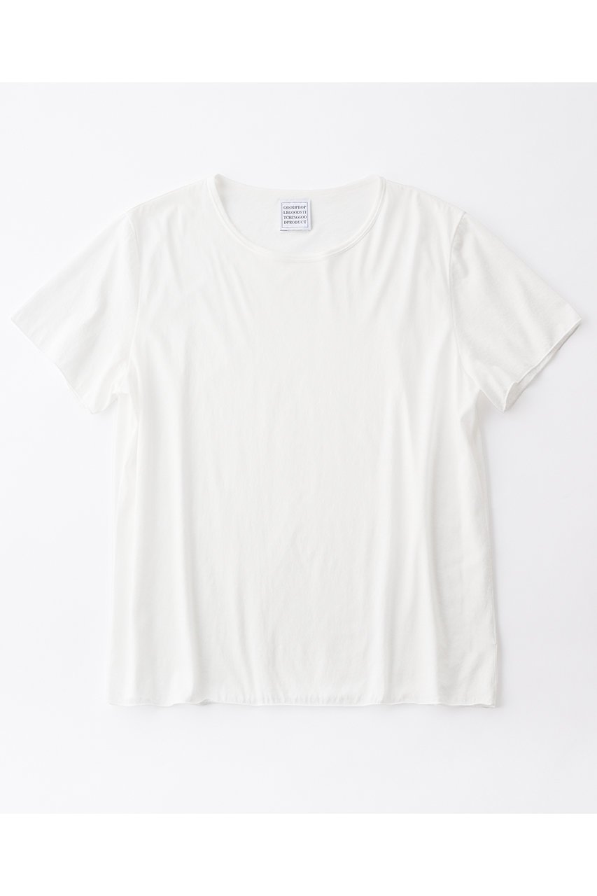 【グッド ピープル グッド ステッチング グッド プロダクト/GOOD PEOPLE GOOD STITCHING GOOD PRODUCT】のクルーネック ショートスリーブ Tシャツ 人気、トレンドファッション・服の通販 founy(ファニー) 　ファッション　Fashion　レディースファッション　Fashion for Women　トップス・カットソー　Cut & Sew Tops　シャツ・ブラウス・オフィスカジュアル　Elegant Blouses & Button-Ups　ロングTシャツ・Tシャツ　Longline T-Shirts & Tees　カットソー・ベーシックTシャツ　Cut-and-Sewn Tops / Stretch Tees & Basics　2026年　2026　インナー　Innerwear　シアー　Sheer, See-Through　ショート　Short, Short Length　ストレッチ　Stretch, Stretchy Fabric　スリーブ　Sleeve, Long Sleeve / Short Sleeve　夏　Summer　定番　Standard, Basic Item　春　Spring　S/S・春夏　SS, Spring/Summer, Warm Season　 other-1|ID: prp329100004509204 ipo3291000000035507479
