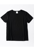 【グッド ピープル グッド ステッチング グッド プロダクト/GOOD PEOPLE GOOD STITCHING GOOD PRODUCT】のクルーネック ショートスリーブ Tシャツ 人気、トレンドファッション・服の通販 founy(ファニー) ファッション Fashion レディースファッション Fashion for Women トップス・カットソー Cut & Sew Tops シャツ・ブラウス・オフィスカジュアル Elegant Blouses & Button-Ups ロングTシャツ・Tシャツ Longline T-Shirts & Tees カットソー・ベーシックTシャツ Cut-and-Sewn Tops / Stretch Tees & Basics 2026年 2026 インナー Innerwear シアー Sheer, See-Through ショート Short, Short Length ストレッチ Stretch, Stretchy Fabric スリーブ Sleeve, Long Sleeve / Short Sleeve 夏 Summer 定番 Standard, Basic Item 春 Spring S/S・春夏 SS, Spring/Summer, Warm Season thumbnail ブラック|ID: prp329100004509204 ipo3291000000035507484