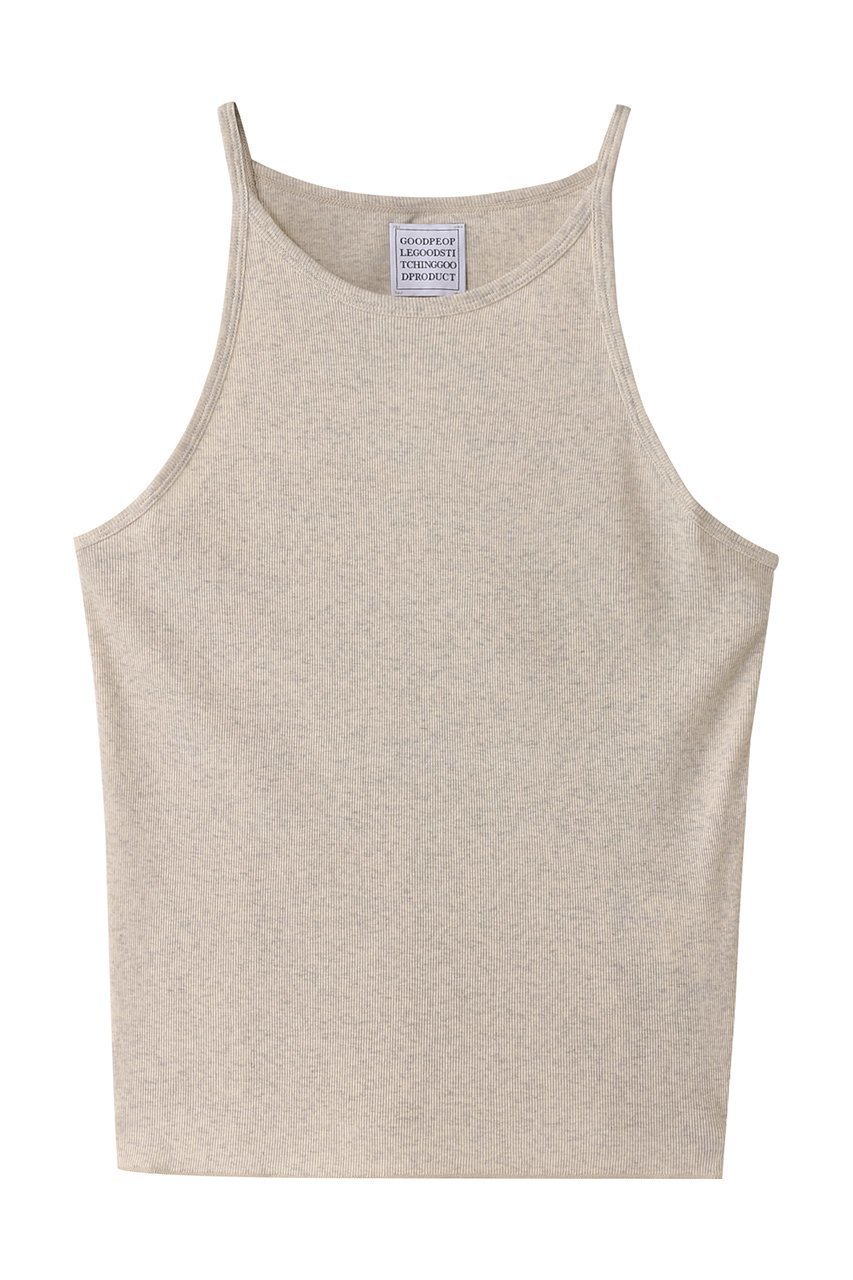 【グッド ピープル グッド ステッチング グッド プロダクト/GOOD PEOPLE GOOD STITCHING GOOD PRODUCT】のタンクトップ インテリア・キッズ・メンズ・レディースファッション・服の通販 founy(ファニー) 　ファッション　Fashion　レディースファッション　WOMEN　トップス・カットソー　Tops/Tshirt　キャミソール / ノースリーブ　No Sleeves　シャツ/ブラウス　Shirts/Blouses　ロング / Tシャツ　T-Shirts　カットソー　Cut and Sewn　キャミソール　Camisole　サマー　Summer　ストレッチ　Stretch　タンク　Tank　NEW・新作・新着・新入荷　New Arrivals　ベージュ|ID: prp329100004509206 ipo3291000000031836556