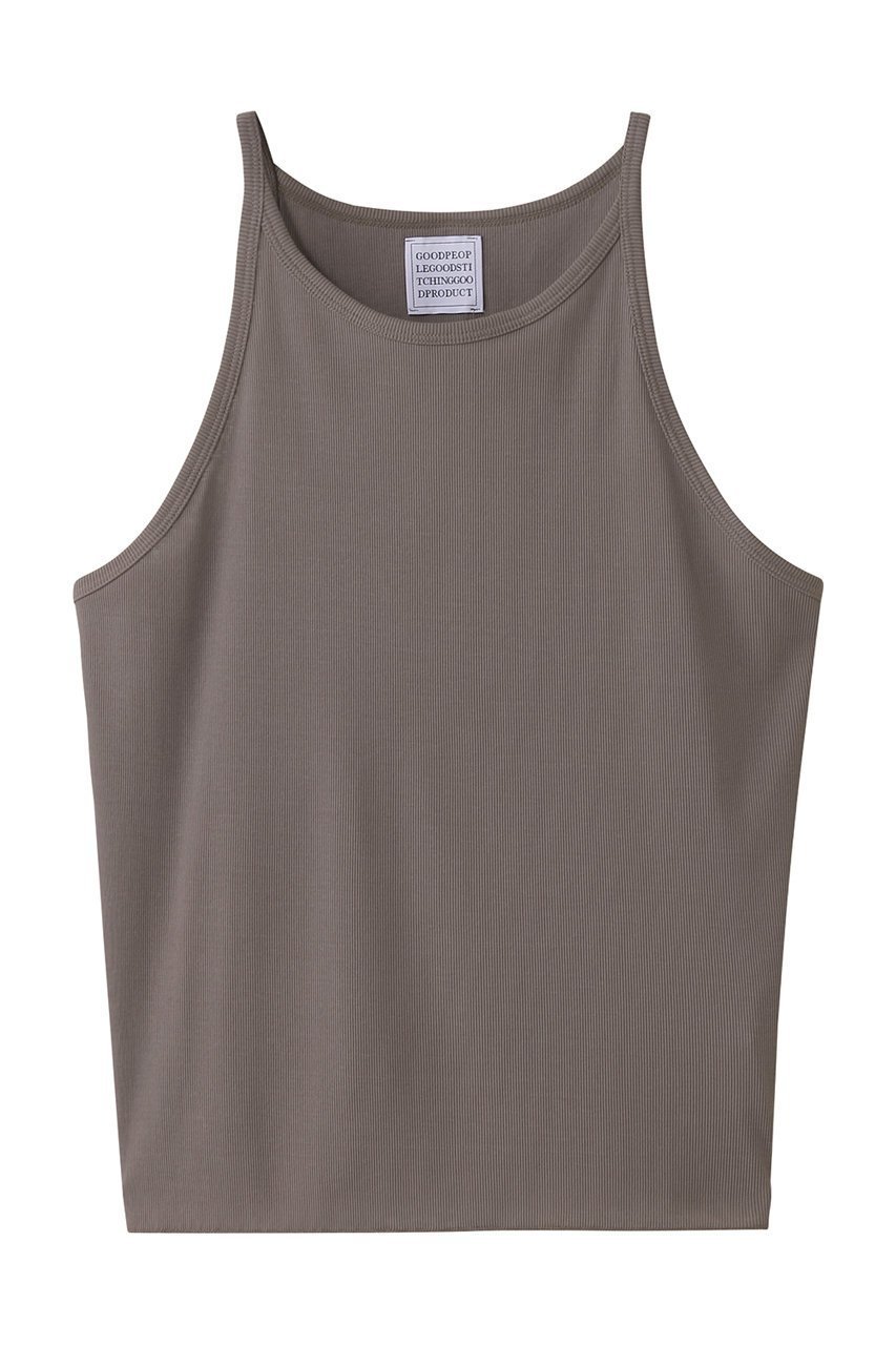 【グッド ピープル グッド ステッチング グッド プロダクト/GOOD PEOPLE GOOD STITCHING GOOD PRODUCT】のキャミソール インテリア・キッズ・メンズ・レディースファッション・服の通販 founy(ファニー) 　ファッション　Fashion　レディースファッション　Fashion for Women　トップス・カットソー　Cut & Sew Tops　キャミソール&ノースリーブ　Camisoles & Sleeveless Tops　シャツ・ブラウス・オフィスカジュアル　Elegant Blouses & Button-Ups　ロングTシャツ・Tシャツ　Longline T-Shirts & Tees　カットソー・ベーシックTシャツ　Cut-and-Sewn Tops / Stretch Tees & Basics　キャミソール　Camisole, Spaghetti Strap Top　サマー　Summer, Summer Style　ストレッチ　Stretch, Stretchy Fabric　タンク　Tank Top, Sleeveless Top　グレー|ID: prp329100004509206 ipo3291000000035420686