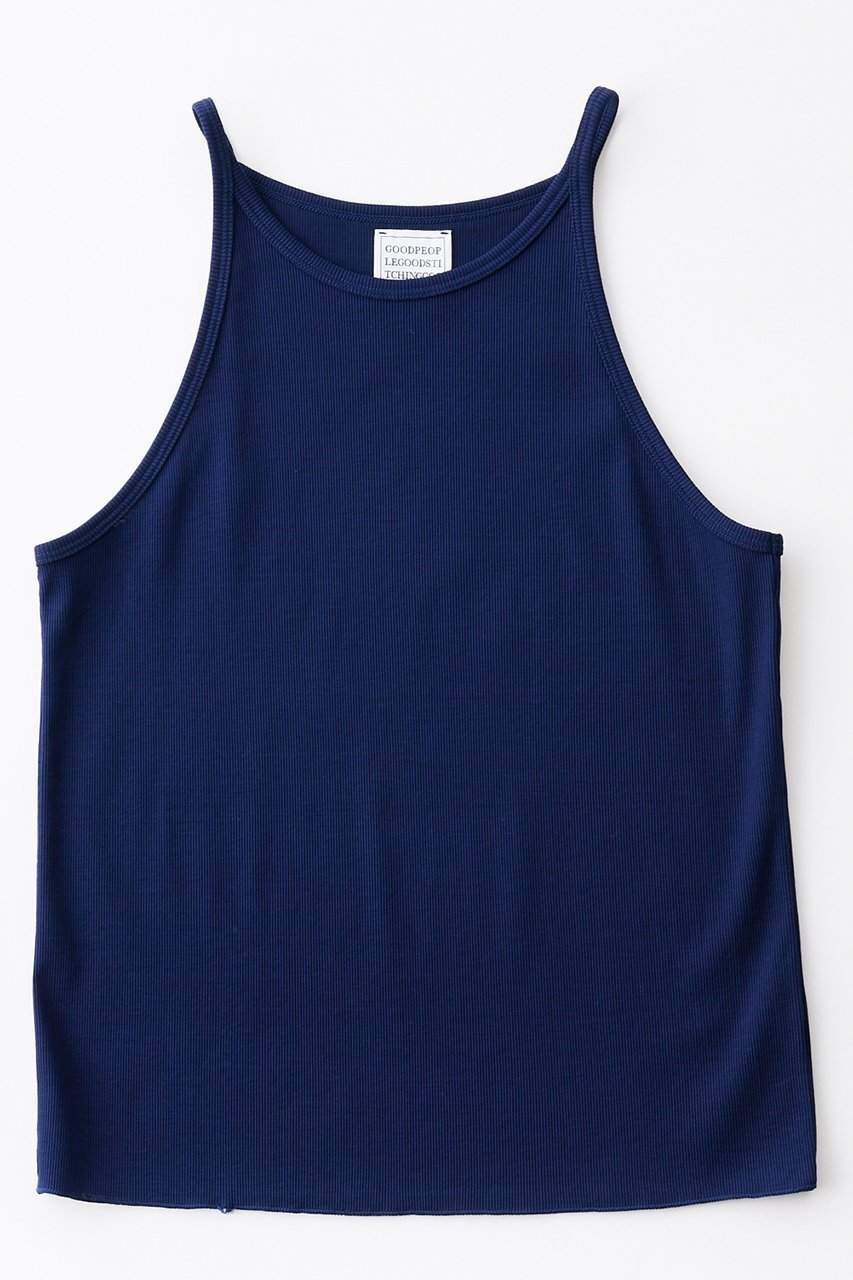 【グッド ピープル グッド ステッチング グッド プロダクト/GOOD PEOPLE GOOD STITCHING GOOD PRODUCT】のキャミソール インテリア・キッズ・メンズ・レディースファッション・服の通販 founy(ファニー) 　ファッション　Fashion　レディースファッション　Fashion for Women　トップス・カットソー　Cut & Sew Tops　キャミソール&ノースリーブ　Camisoles & Sleeveless Tops　シャツ・ブラウス・オフィスカジュアル　Elegant Blouses & Button-Ups　ロングTシャツ・Tシャツ　Longline T-Shirts & Tees　カットソー・ベーシックTシャツ　Cut-and-Sewn Tops / Stretch Tees & Basics　キャミソール　Camisole, Spaghetti Strap Top　サマー　Summer, Summer Style　ストレッチ　Stretch, Stretchy Fabric　タンク　Tank Top, Sleeveless Top　ミッドナイトブルー|ID: prp329100004509206 ipo3291000000036371098