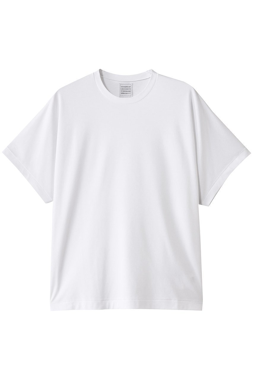 【グッド ピープル グッド ステッチング グッド プロダクト/GOOD PEOPLE GOOD STITCHING GOOD PRODUCT】のクルーネック ドルマンスリーブTシャツ インテリア・キッズ・メンズ・レディースファッション・服の通販 founy(ファニー) 　ファッション　Fashion　レディースファッション　Fashion for Women　トップス・カットソー　Cut & Sew Tops　シャツ・ブラウス・オフィスカジュアル　Elegant Blouses & Button-Ups　ロングTシャツ・Tシャツ　Longline T-Shirts & Tees　カットソー・ベーシックTシャツ　Cut-and-Sewn Tops / Stretch Tees & Basics　ショート　Short, Short Length　スリーブ　Sleeve, Long Sleeve / Short Sleeve　ボトム　Bottoms, Lower Wear　再入荷　Restock / Back in Stock　夏　Summer　定番　Standard, Basic Item　ホワイト|ID: prp329100004509210 ipo3291000000032845287