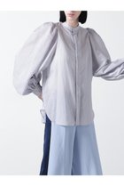 【ヒューエルミュージアム/hueLe Museum】の【STUMBLY】Sheer Striped Shirts ブルー|ID: prp329100004509213 ipo3291000000031862568
