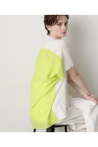 【ヒューエルミュージアム/hueLe Museum】の【STUMBLY】Color Block Pullover ホワイト|ID:prp329100004509218