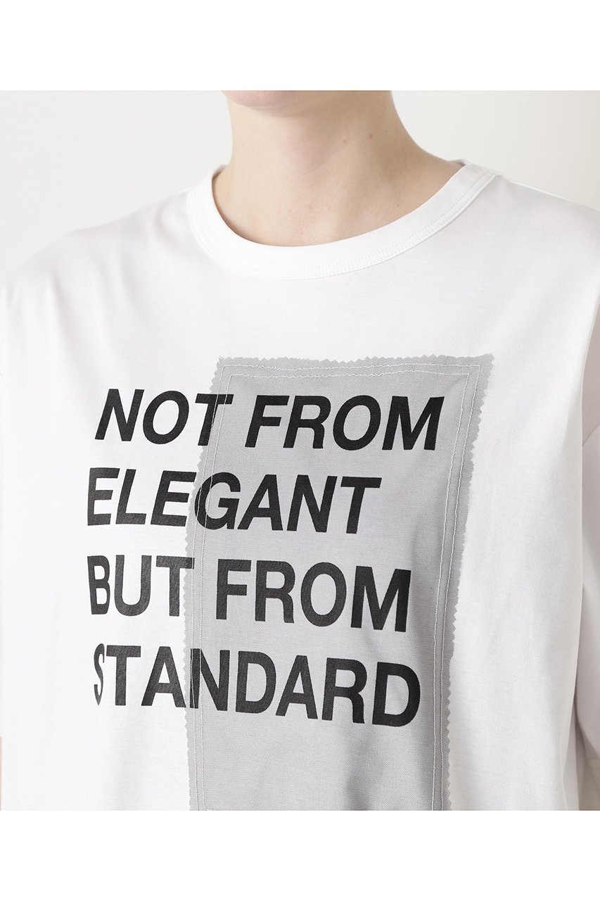 【ヒューエルミュージアム/hueLe Museum】の【STUMBLY】Printed T-shirts 人気、トレンドファッション・服の通販 founy(ファニー) 　ファッション　Fashion　レディースファッション　WOMEN　トップス・カットソー　Tops/Tshirt　シャツ/ブラウス　Shirts/Blouses　ロング / Tシャツ　T-Shirts　カットソー　Cut and Sewn　ショート　Short　スリーブ　Sleeve　チュール　Tulle　プリント　Print　other-5|ID: prp329100004509220 ipo3291000000031874546