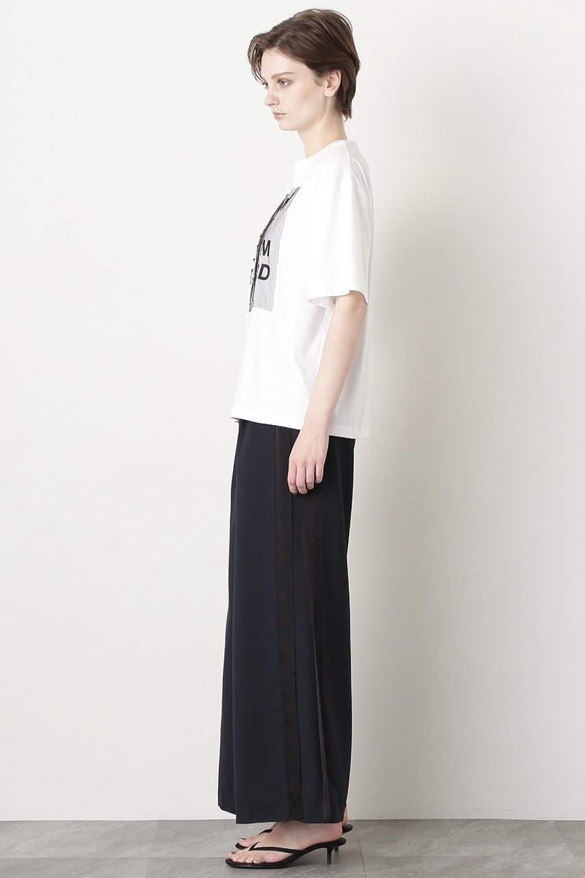 【ヒューエルミュージアム/hueLe Museum】の【STUMBLY】Printed T-shirts 人気、トレンドファッション・服の通販 founy(ファニー) 　ファッション　Fashion　レディースファッション　Fashion for Women　トップス・カットソー　Cut & Sew Tops　シャツ・ブラウス・オフィスカジュアル　Elegant Blouses & Button-Ups　ロングTシャツ・Tシャツ　Longline T-Shirts & Tees　カットソー・ベーシックTシャツ　Cut-and-Sewn Tops / Stretch Tees & Basics　ショート　Short, Short Length　スリーブ　Sleeve, Long Sleeve / Short Sleeve　チュール　Tulip, Tulip Motif　プリント　Print, Printed Pattern　other-3|ID: prp329100004509220 ipo3291000000032847898