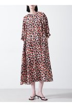 【ヒューエルミュージアム/hueLe Museum】の【STUMBLY】Printed Maxi Dress オレンジ|ID:prp329100004509223