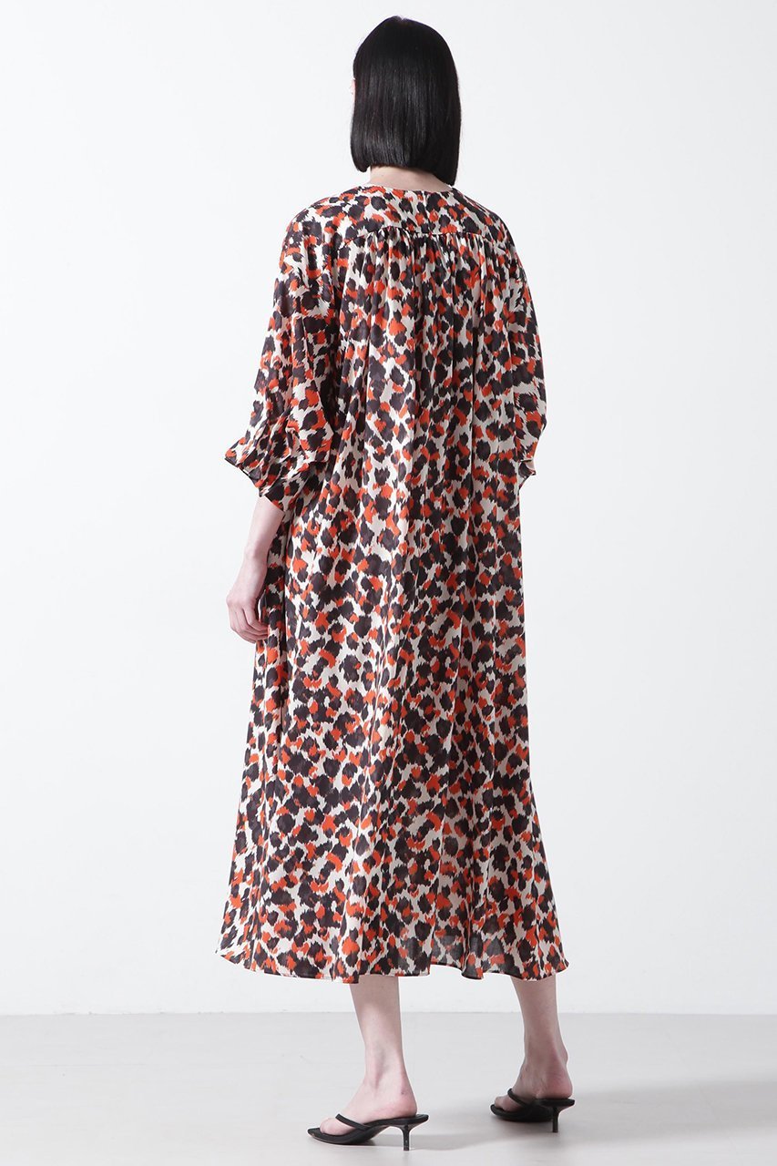 【ヒューエルミュージアム/hueLe Museum】の【STUMBLY】Printed Maxi Dress 人気、トレンドファッション・服の通販 founy(ファニー) 　ファッション　Fashion　レディースファッション　Ladies' Fashion Online　ワンピース　Dress　ドレス　Party Dresses　チュニック　Tunic　マキシワンピース　Maxi Dress　オーガンジー　Organdy　クラシック　Classic　チュニック　Tunic　ドット　Dot　ドレス　Dress　プリント　Print　レオパード　Leopard　ロング　Long　other-4|ID: prp329100004509223 ipo3291000000031874554