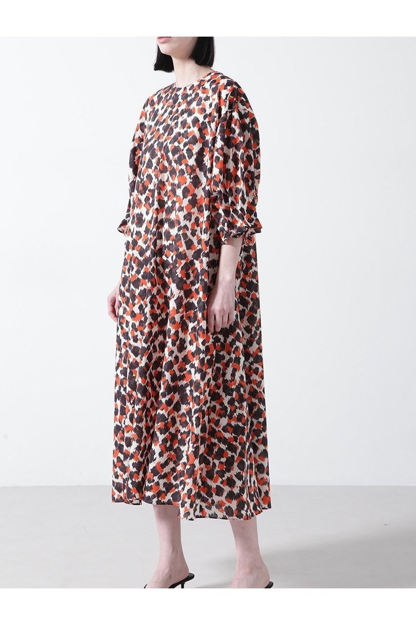 【ヒューエルミュージアム/hueLe Museum】の【STUMBLY】Printed Maxi Dress 人気、トレンドファッション・服の通販 founy(ファニー) 　ファッション　Fashion　レディースファッション　Ladies' Fashion Online　ワンピース　Dress　ドレス　Party Dresses　チュニック　Tunic　マキシワンピース　Maxi Dress　オーガンジー　Organdy　クラシック　Classic　チュニック　Tunic　ドット　Dot　ドレス　Dress　プリント　Print　レオパード　Leopard　ロング　Long　other-5|ID: prp329100004509223 ipo3291000000031874555