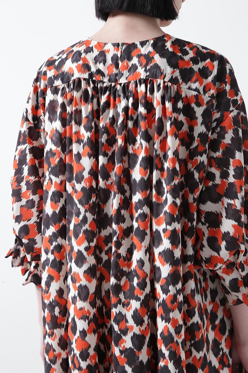 【ヒューエルミュージアム/hueLe Museum】の【STUMBLY】Printed Maxi Dress 人気、トレンドファッション・服の通販 founy(ファニー) 　ファッション　Fashion　レディースファッション　Ladies' Fashion Online　ワンピース　Dress　ドレス　Party Dresses　チュニック　Tunic　マキシワンピース　Maxi Dress　オーガンジー　Organdy　クラシック　Classic　チュニック　Tunic　ドット　Dot　ドレス　Dress　プリント　Print　レオパード　Leopard　ロング　Long　other-8|ID: prp329100004509223 ipo3291000000031874558