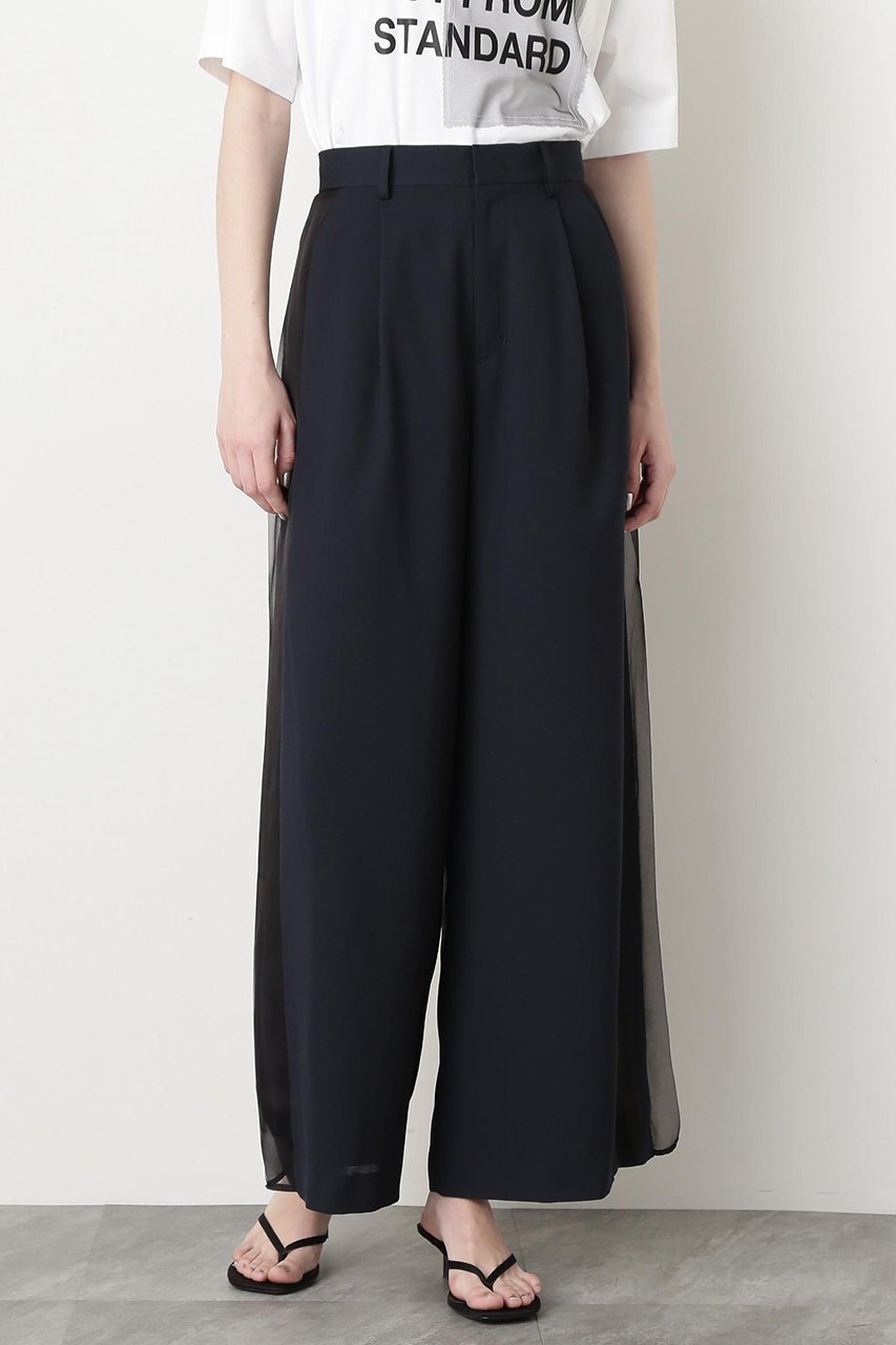 【ヒューエルミュージアム/hueLe Museum】の【STUMBLY】Side Ribbon Pants 人気、トレンドファッション・服の通販 founy(ファニー) 　ファッション　Fashion　レディースファッション　WOMEN　パンツ　Pants　オーガンジー　Organdy　エレガント 上品　Elegant　other-4|ID: prp329100004509224 ipo3291000000031874561