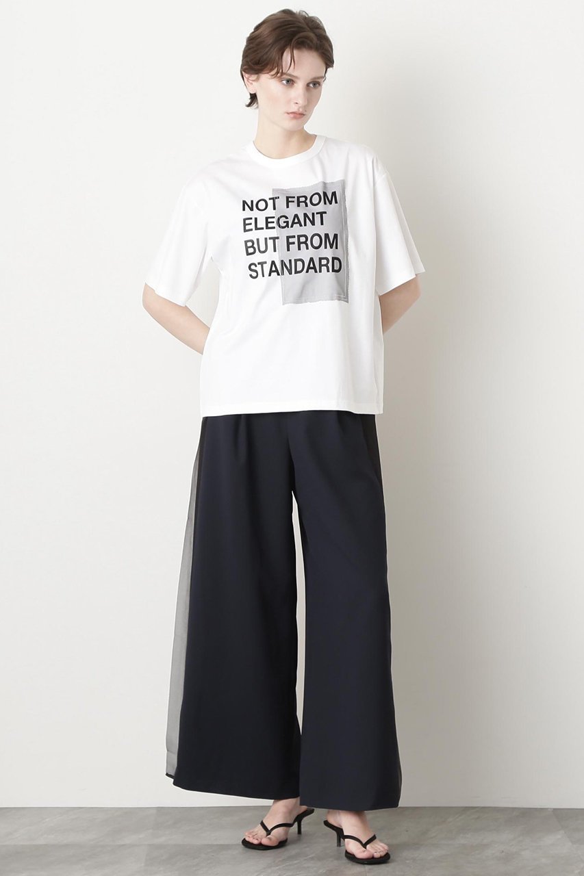 【ヒューエルミュージアム/hueLe Museum】の【STUMBLY】Side Ribbon Pants 人気、トレンドファッション・服の通販 founy(ファニー) 　ファッション　Fashion　レディースファッション　Fashion for Women　パンツ　Pants & Trousers　オーガンジー　Organza Fabric　エレガント 上品　Elegant　other-3|ID: prp329100004509224 ipo3291000000032900083