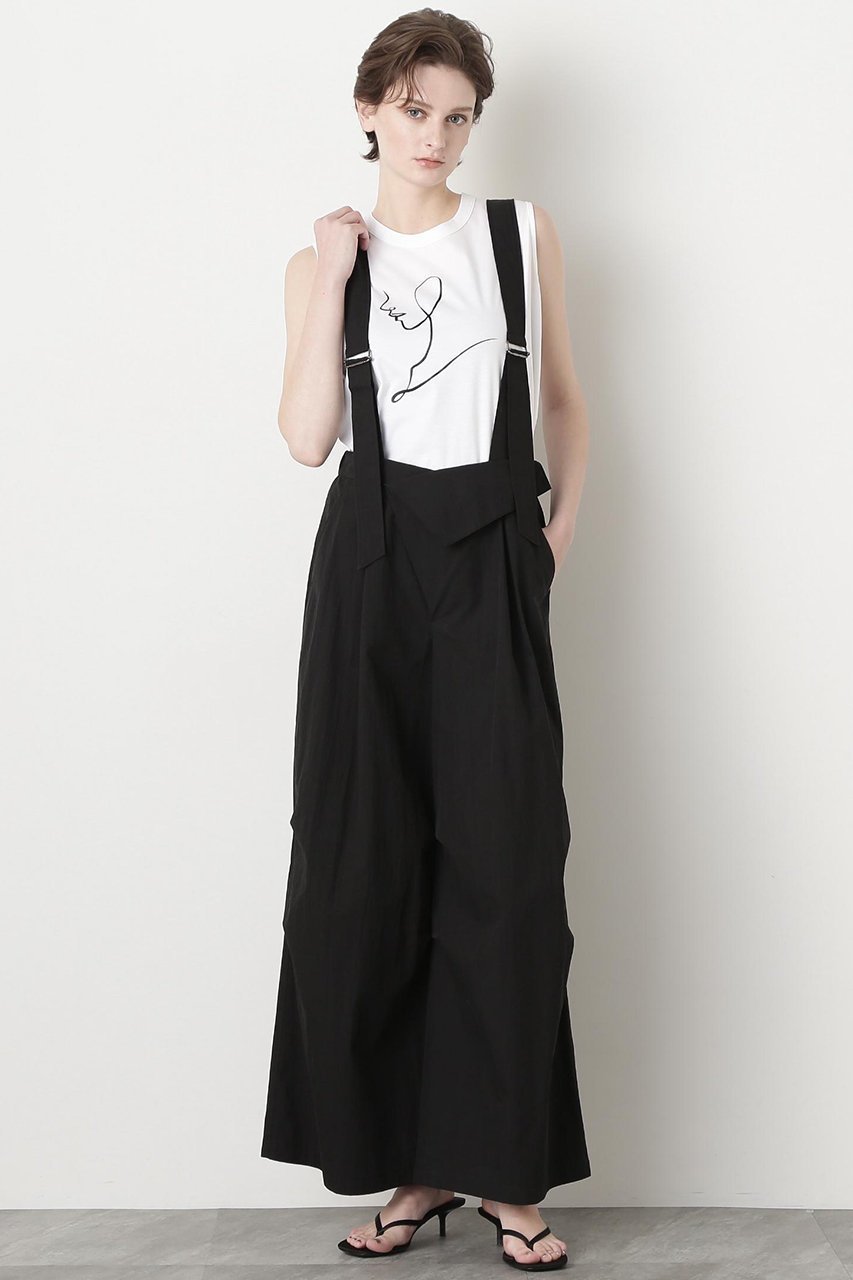 【ヒューエルミュージアム/hueLe Museum】の【STUMBLY】Suspender Wide Pants 人気、トレンドファッション・服の通販 founy(ファニー) 　ファッション　Fashion　レディースファッション　Fashion for Women　パンツ　Pants & Trousers　サスペンダー　Suspenders, Braces　テーパード　Tapered, Tapered Pants　ワイド　Wide, Wide Fit　 other-1|ID: prp329100004509225 ipo3291000000032901637