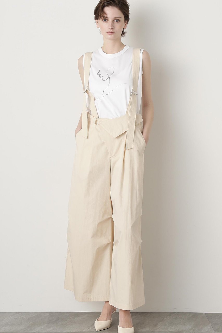 【ヒューエルミュージアム/hueLe Museum】の【STUMBLY】Suspender Wide Pants 人気、トレンドファッション・服の通販 founy(ファニー) 　ファッション　Fashion　レディースファッション　Fashion for Women　パンツ　Pants & Trousers　サスペンダー　Suspenders, Braces　テーパード　Tapered, Tapered Pants　ワイド　Wide, Wide Fit　other-3|ID: prp329100004509225 ipo3291000000032901649