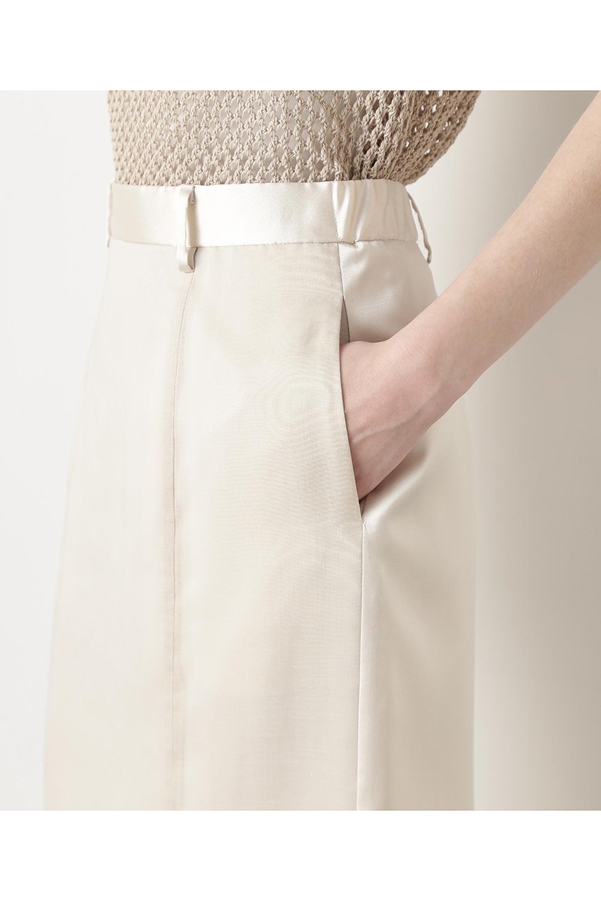 【ヒューエルミュージアム/hueLe Museum】の【STUMBLY】Sheer Satin Combi Skirt 人気、トレンドファッション・服の通販 founy(ファニー) 　ファッション　Fashion　レディースファッション　WOMEN　スカート　Skirt　ロングスカート　Long Skirt　オーガンジー　Organdy　サテン　Satin　バランス　Balance　フロント　Front　ベーシック　Basic　マーメイド　Mermaid　モダン　Modern　ロング　Long　other-4|ID: prp329100004509226 ipo3291000000031874568