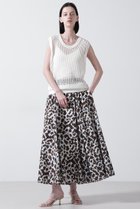 【ヒューエルミュージアム/hueLe Museum】の【STUMBLY】Printed Flare Skirt ブルー|ID: prp329100004509227 ipo3291000000032824259
