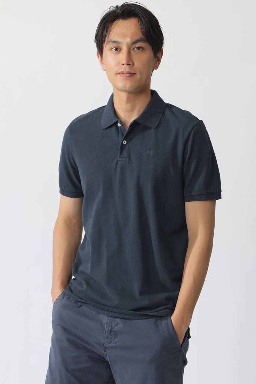 【エコアルフ/ECOALF / MEN】の【MEN】TEDAN BECAUSE ポロ / TEDANALF POLO MAN インテリア・キッズ・メンズ・レディースファッション・服の通販 founy(ファニー) 　ファッション　Fashion　メンズファッション　Fashion for Men　トップス・カットソー　Cut & Sew Tops　メンズシャツ　Shirts　なめらか　Smooth, Silky Texture　コレクション　Collection, Seasonal Line　サマー　Summer, Summer Style　ショート　Short, Short Length　スリーブ　Sleeve, Long Sleeve / Short Sleeve　ベーシック　Basic, Essential　ネイビー|ID: prp329100004509956 ipo3291000000032843383